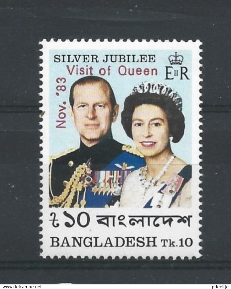 Bangladesh 1983 Queen's Visit  Y.T. 191A ** - Bangladesch