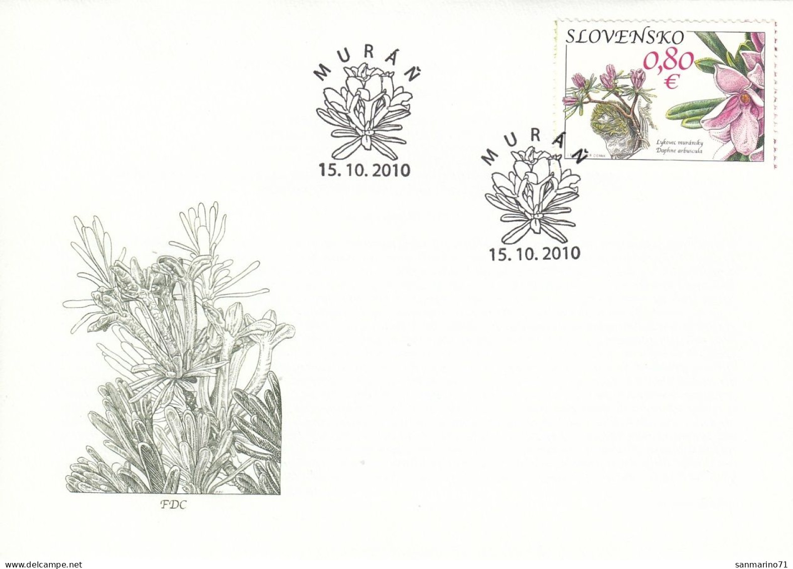 FDC SLOVAKIA 645 - Other & Unclassified