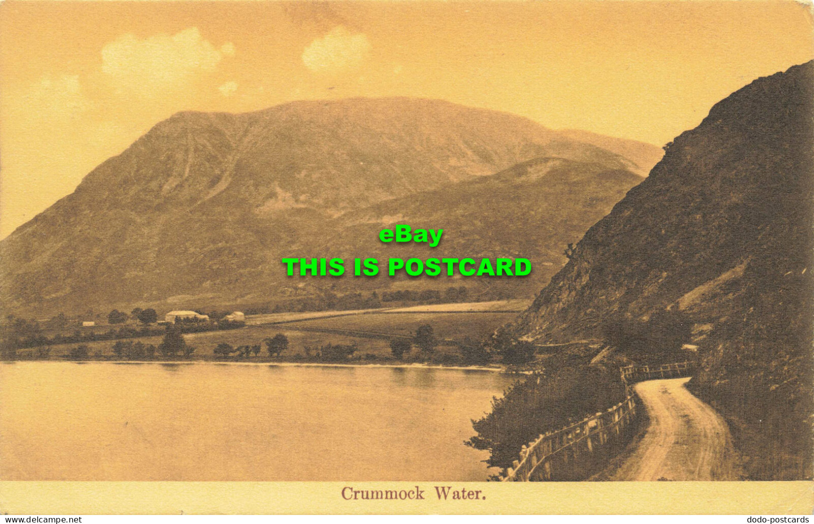 R595381 Crummock Water. Clark Series. 1912 - World