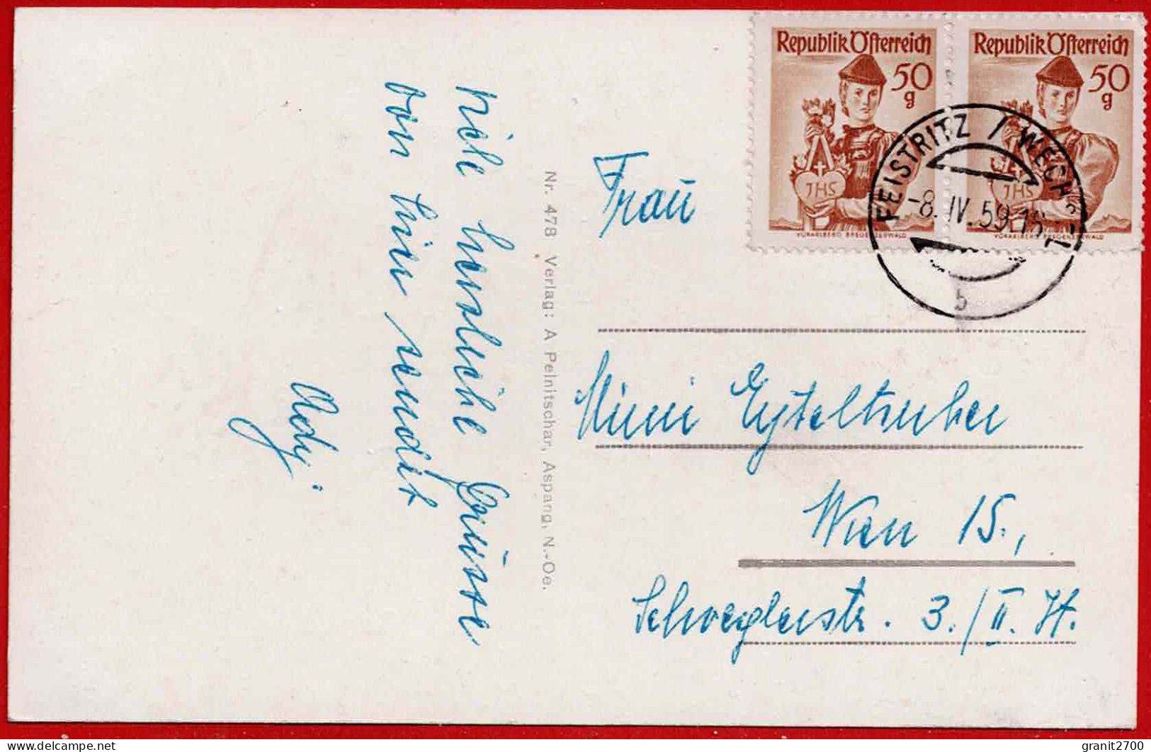 Feistritz Am Wechsel. 1959 - Wechsel