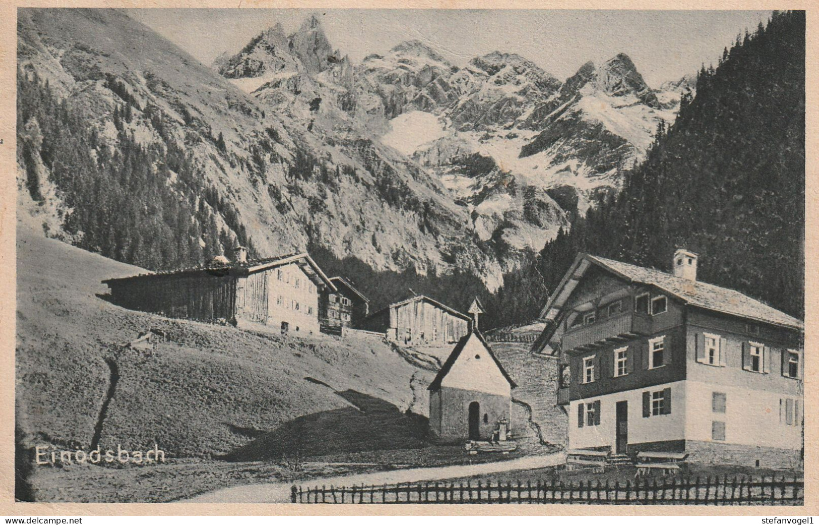 Einödsbach   Gel. 1930  Teilansicht - Other & Unclassified