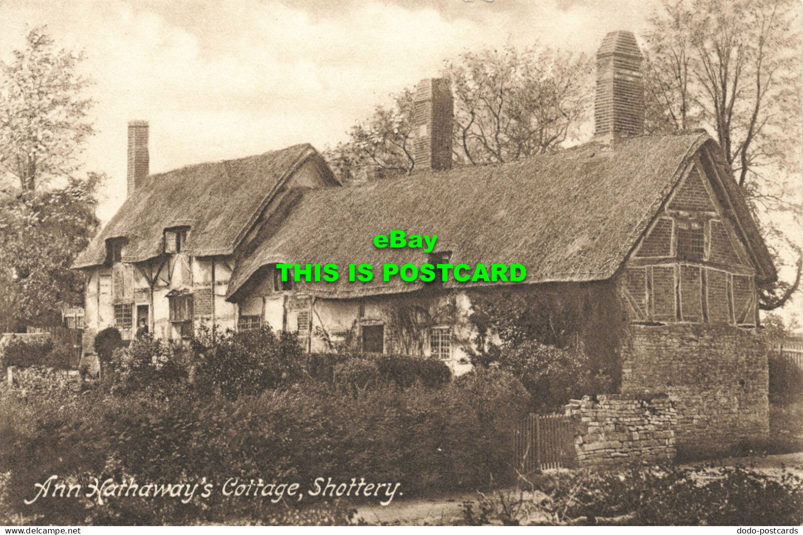 R595388 Shottery. Ann Hathaway Cottage. F. Frith. No. 1152 B - World