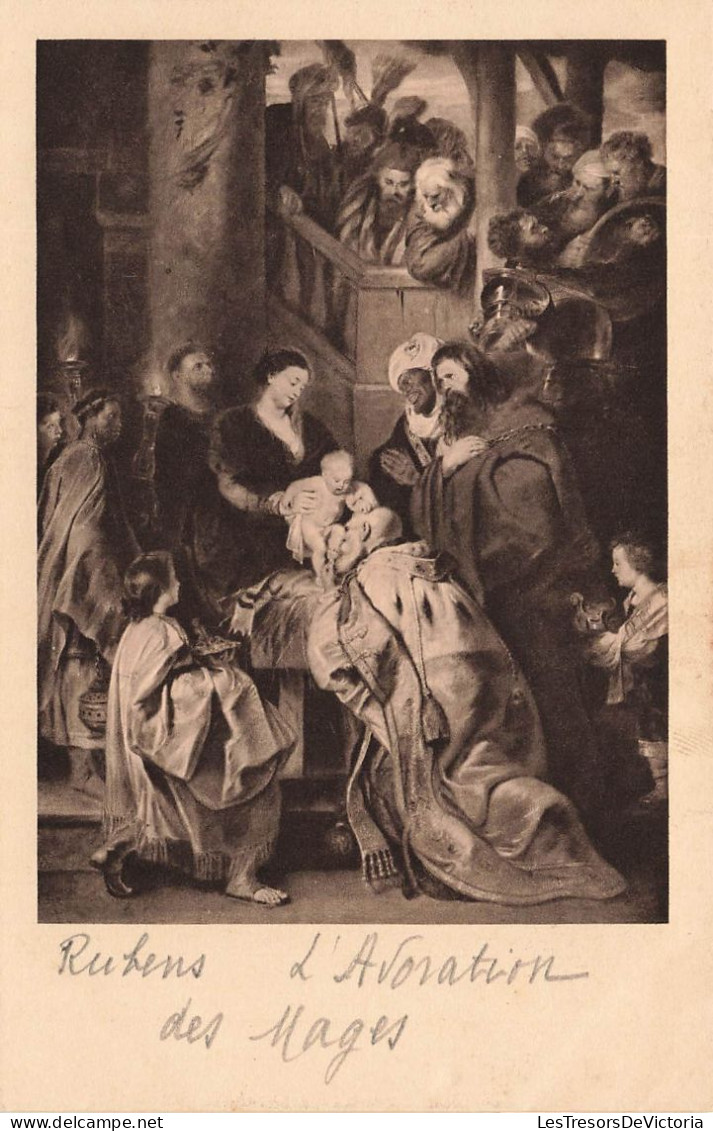 BELGIQUE - Bruxelles - Musée Ancien - L'Adoration Des Mages - Rubens - Carte Postale Ancienne - Other & Unclassified