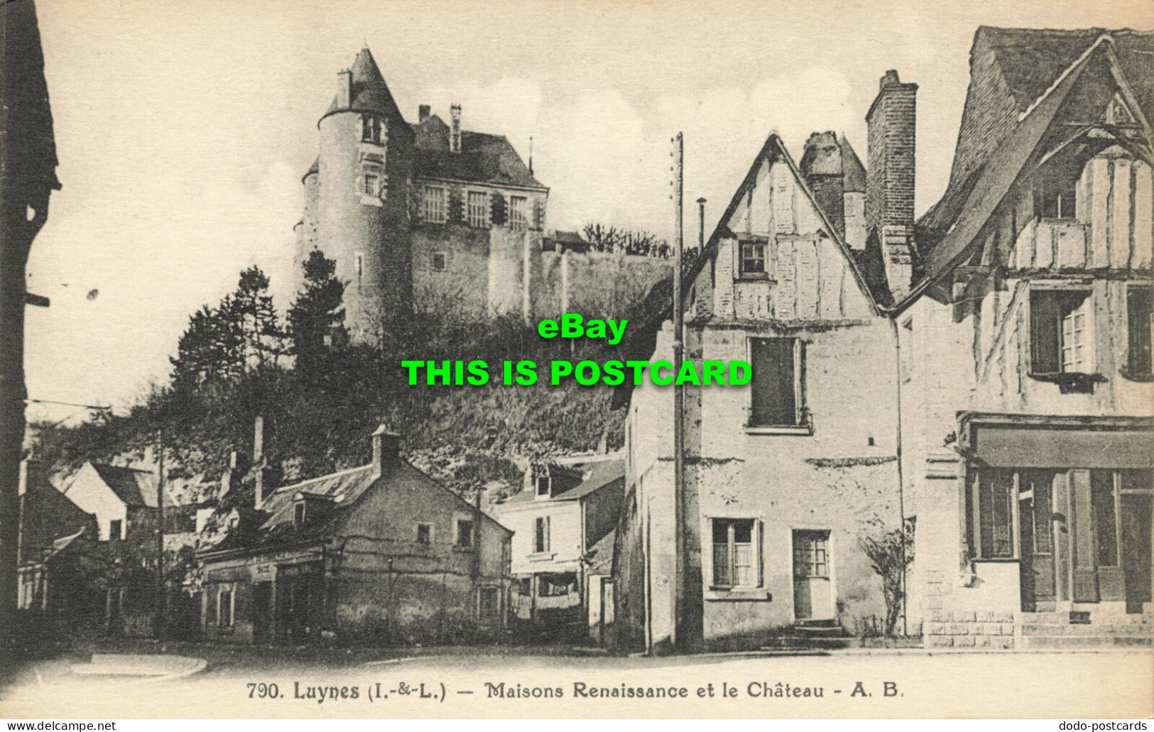 R598375 Luynes. Maisons Renaissance Et Le Chateau. A. B - World