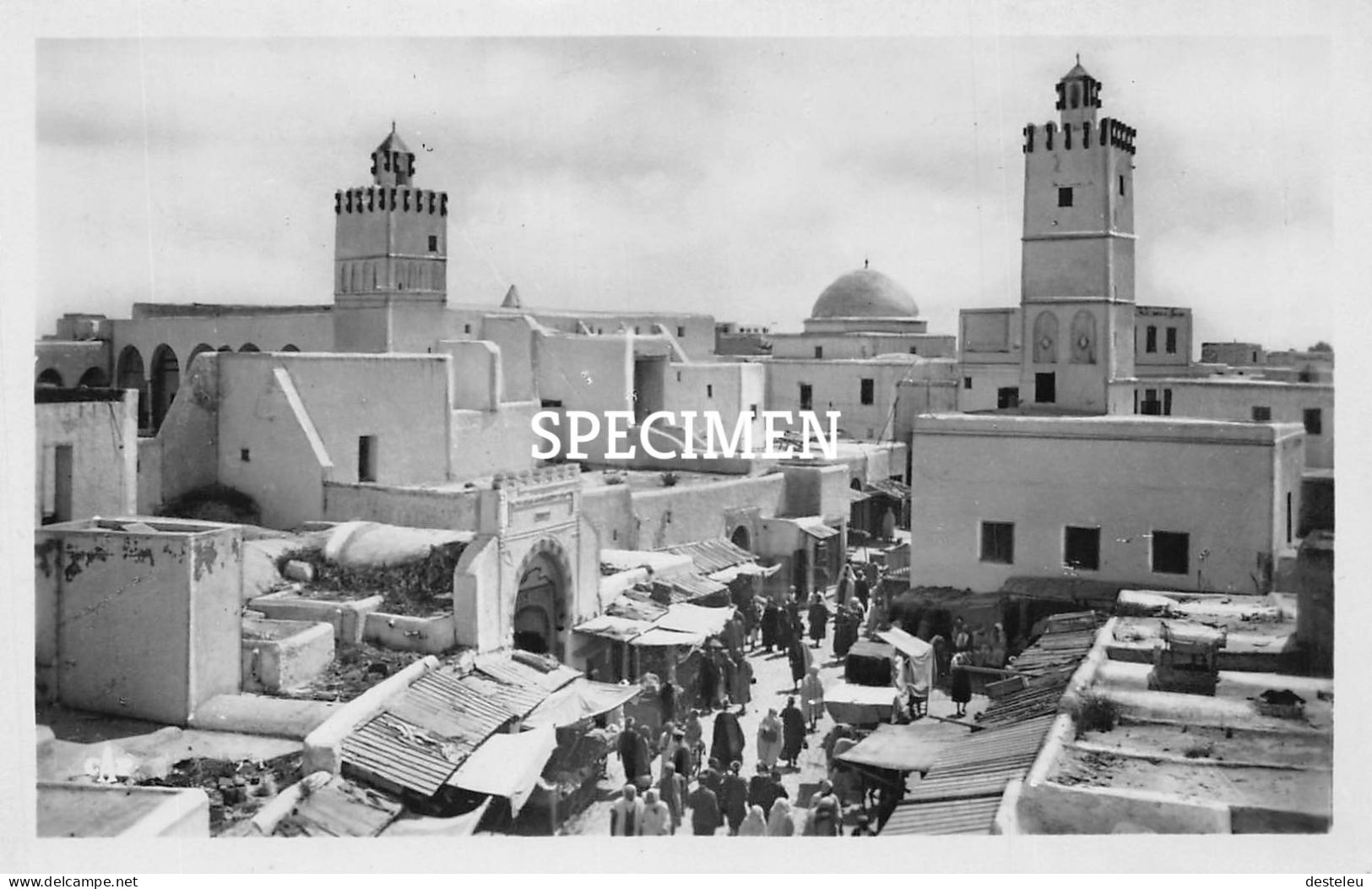 Quartier Des Souks - Mosquée Du Bey  - Kairouan - Tunesia - Tunisia