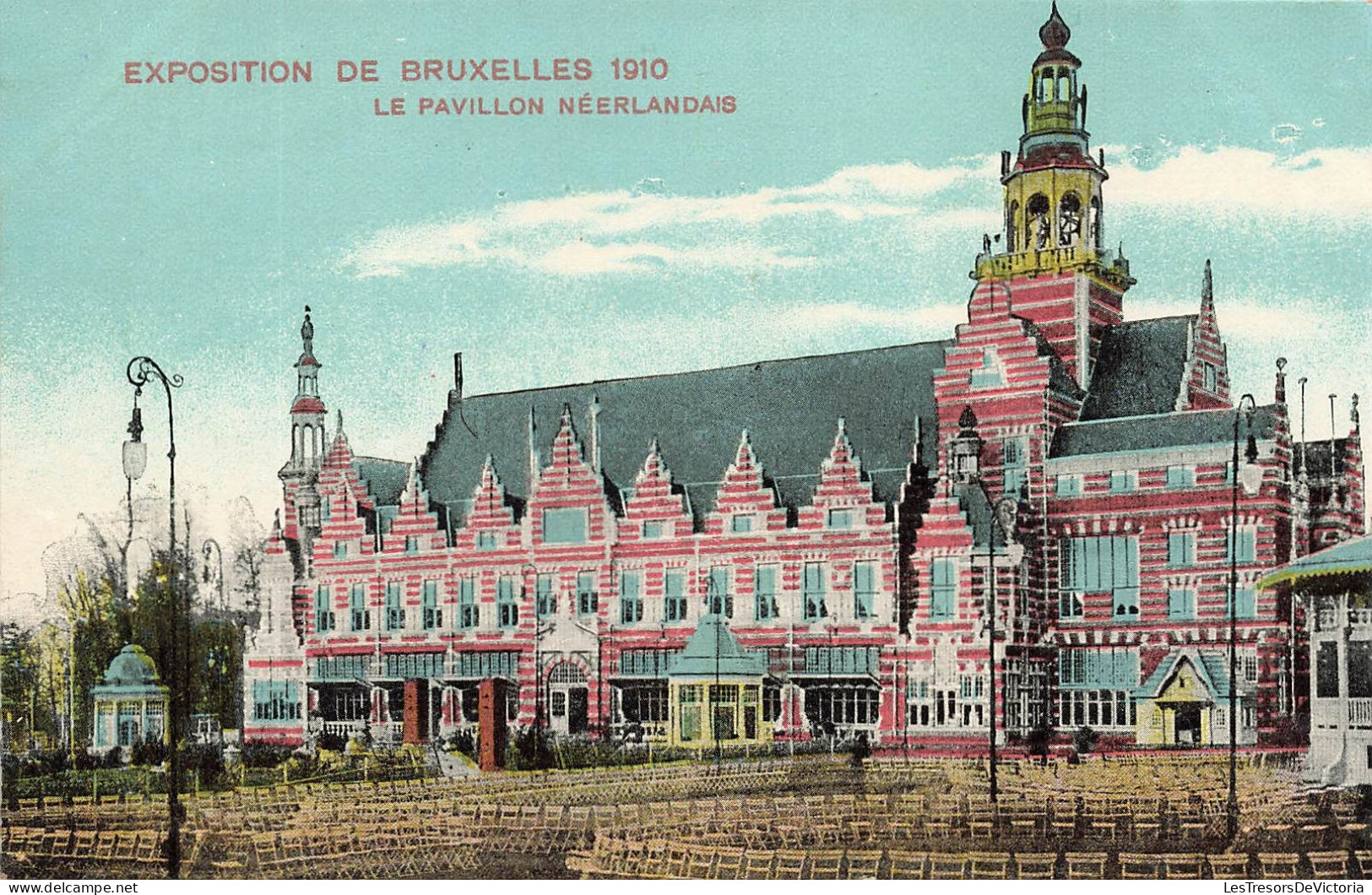 BELGIQUE - Bruxelles - Expositions De 1910 - Le Pavillon Néerlandais - Carte Postale Ancienne - Wereldtentoonstellingen