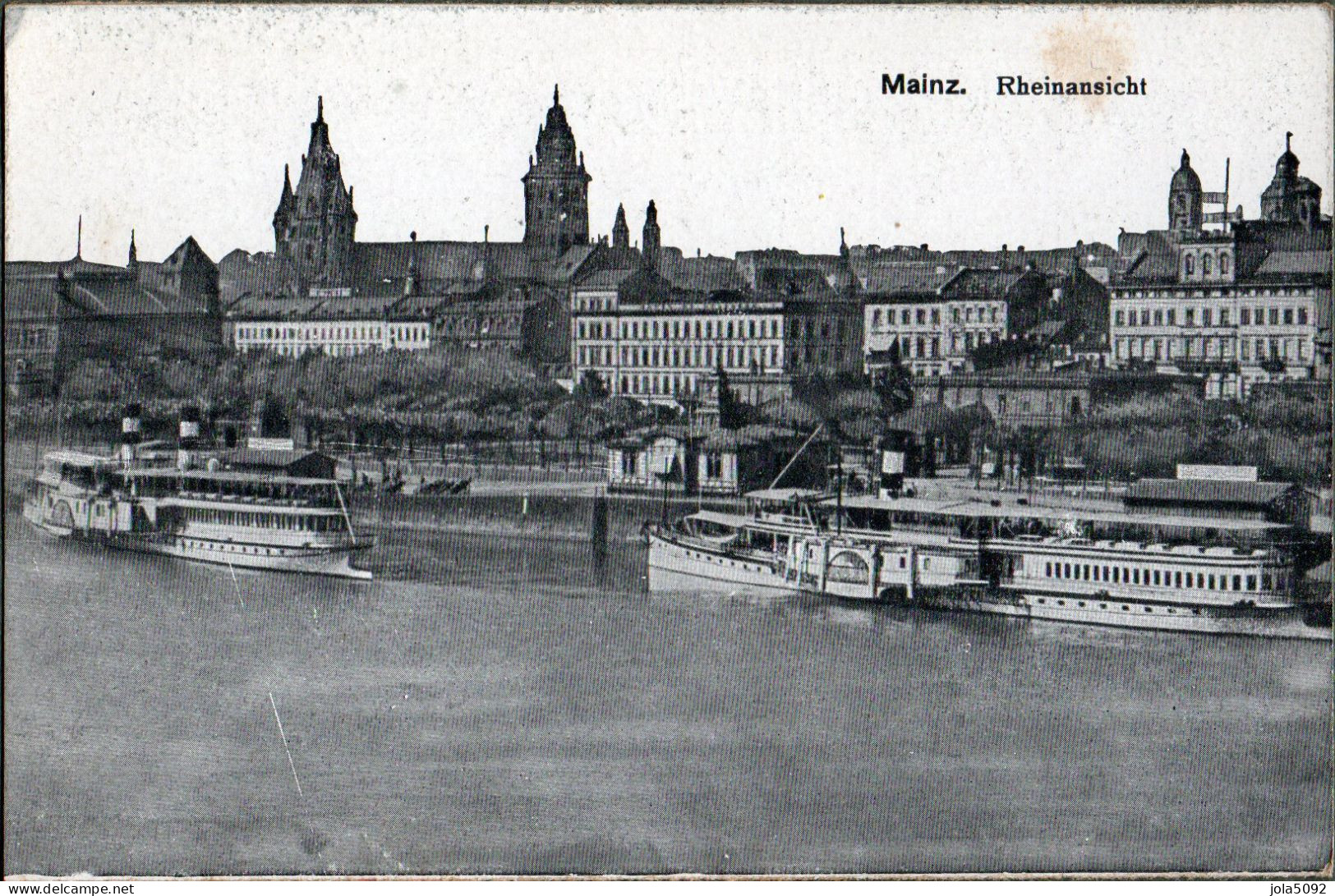 ALLEMAGNE - MAINZ / MAYENCE - Rheinansicht - Mainz