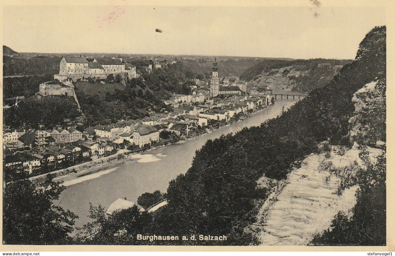 Burghausen Gel. 1942  Luftbild - Burghausen