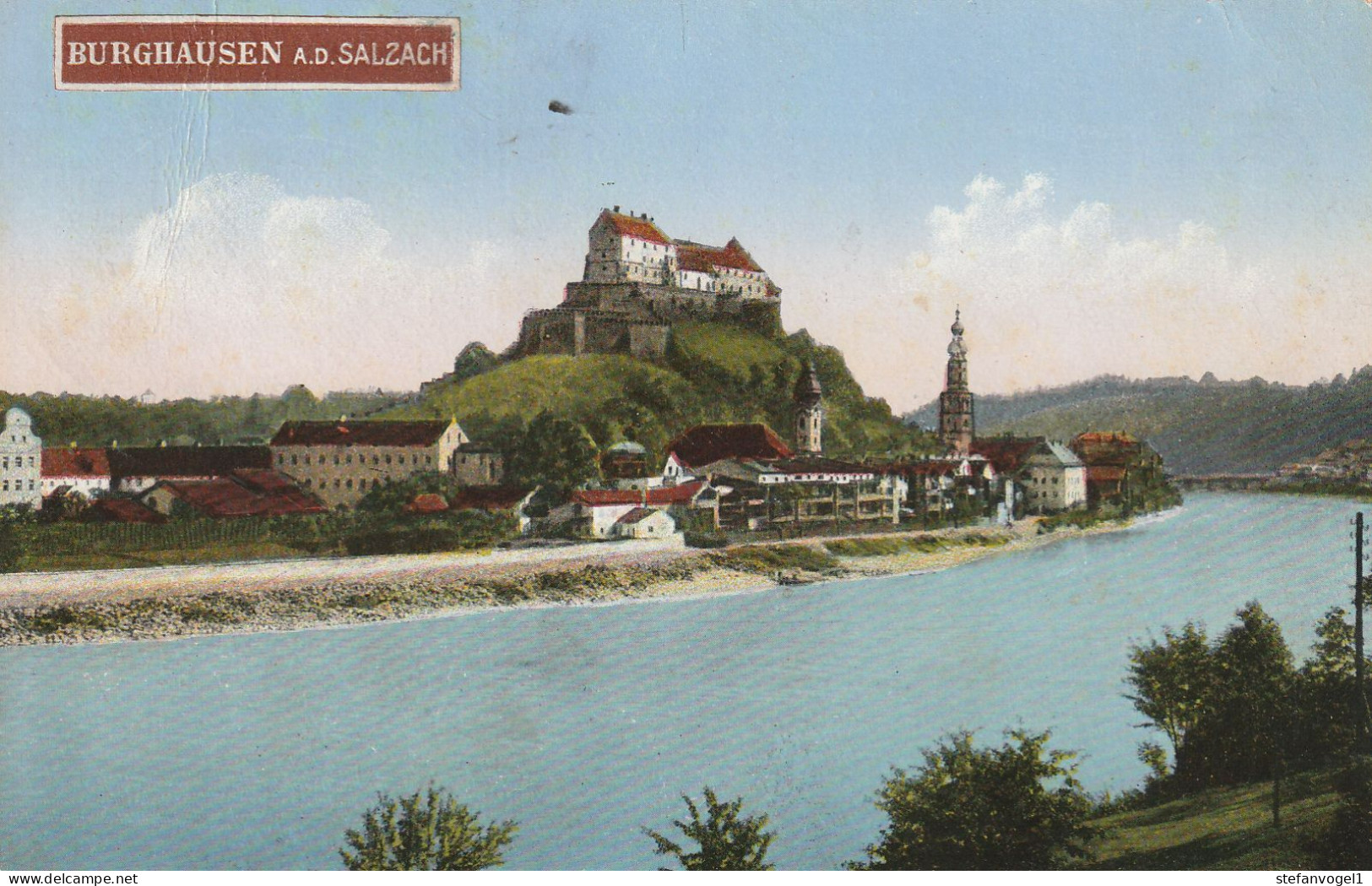 Burghausen Gel.1942  An Der Salzach - Burghausen