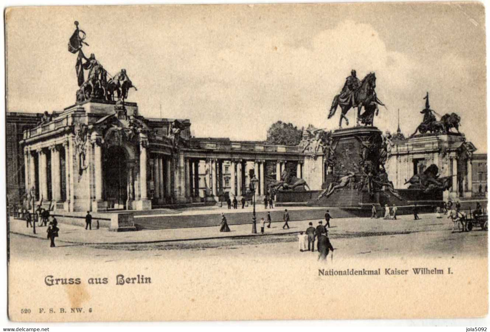 ALLEMAGNE - BERLIN - Nationaldenkmal Kaiser Wuilhelm I - Other & Unclassified
