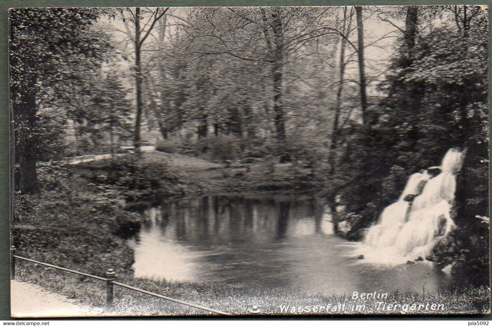 ALLEMAGNE - BERLIN - Wasserfall Im Tiergarten - Other & Unclassified