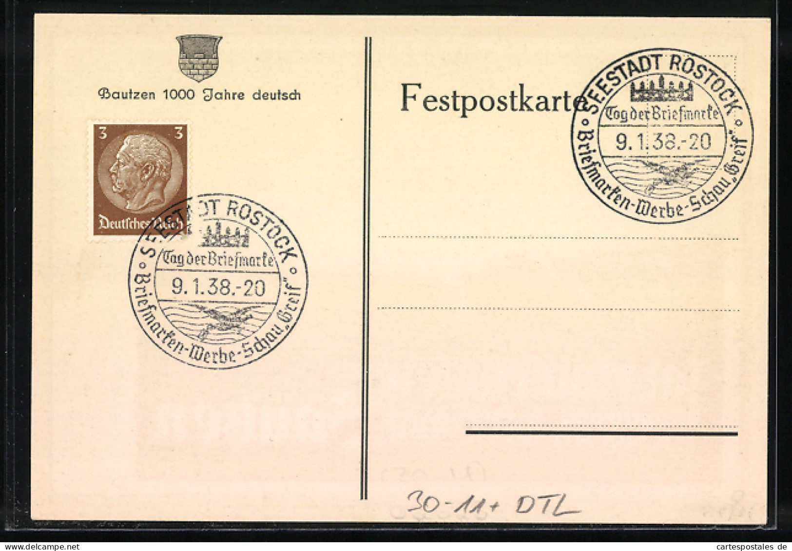 AK Bautzen, Jahrtausendfeier, Pfingstwoche 03.-11.06.1933, Häuser, Burg  - Bautzen