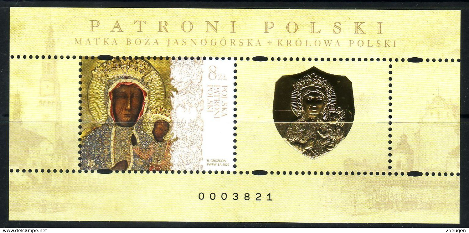 POLAND 2022 Michel No Bl.312  MNH - Unused Stamps