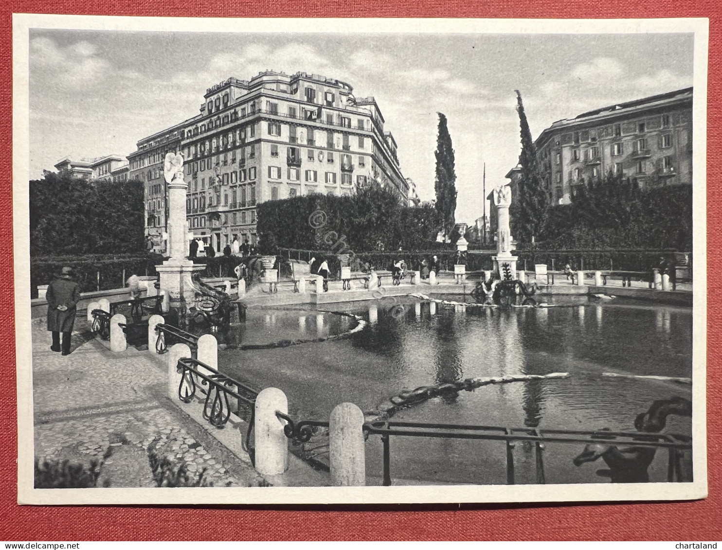 Cartolina - Roma - Piazza Mazzini - 1935 Ca. - Autres & Non Classés