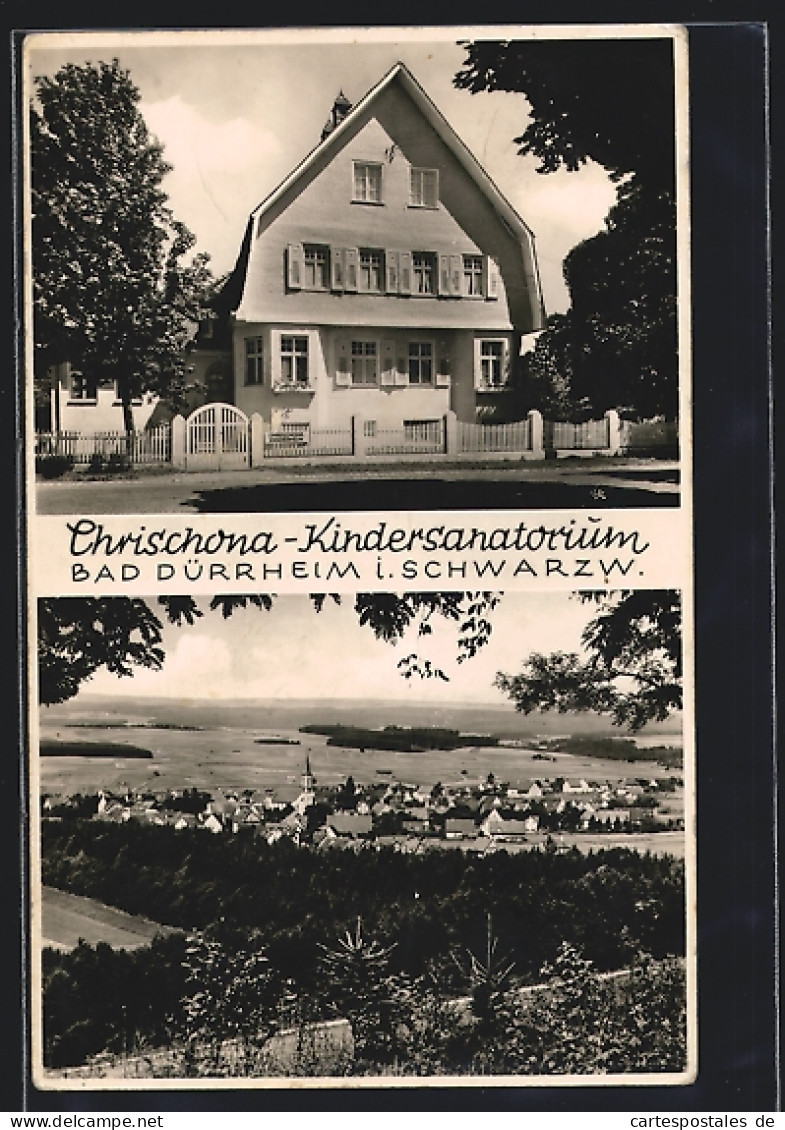 AK Bad Dürrheim /Schwarzw., Chrischona-Kindersanatorium  - Bad Dürrheim