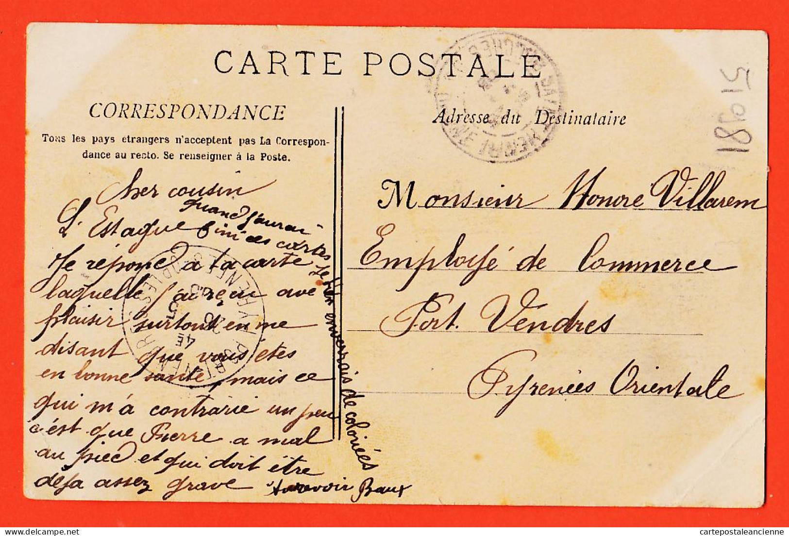 35114 / MARSEILLE (13) Panorama Pris De N-D NOTRE-DAME De LA GARDE 1913 De BAUX à VILAREM Port-Vendres / LACOUR 4 - Notre-Dame De La Garde, Lift