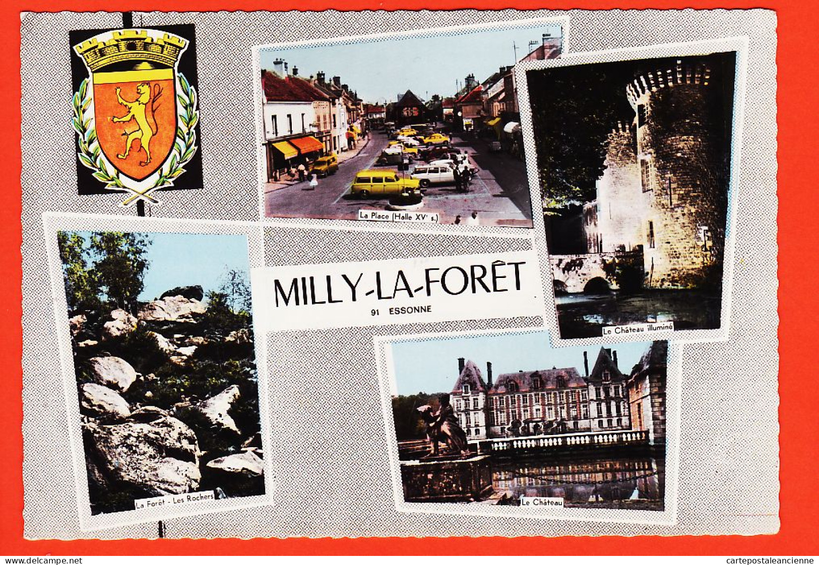 35427 / MILLY-LA-FORET 91-Essonne Multivues 1950s à MUENIER Villa Canto-Gril Saint-Raphaël  - Milly La Foret