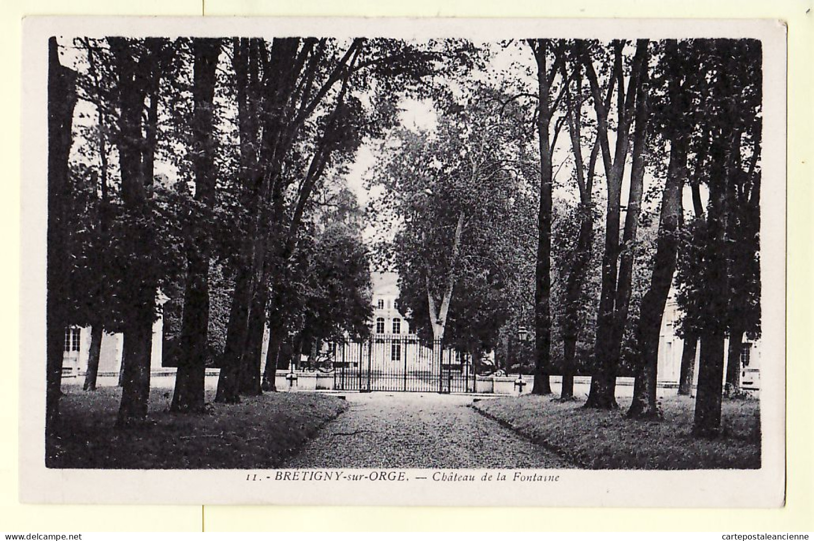 35420 / BRETIGNY-sur-ORGE 91-Essonne Seine Oise Chateau FONTAINE 1920s à PAYRAUDEAU Chateau Ligny Brouzils CIGOGNE11 - Bretigny Sur Orge