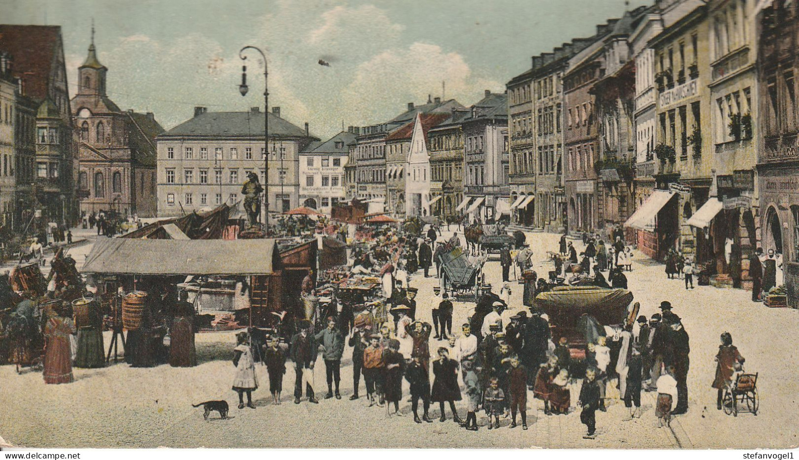 Bayreuth    Gel.1911    Maximiliansstraße - Bayreuth