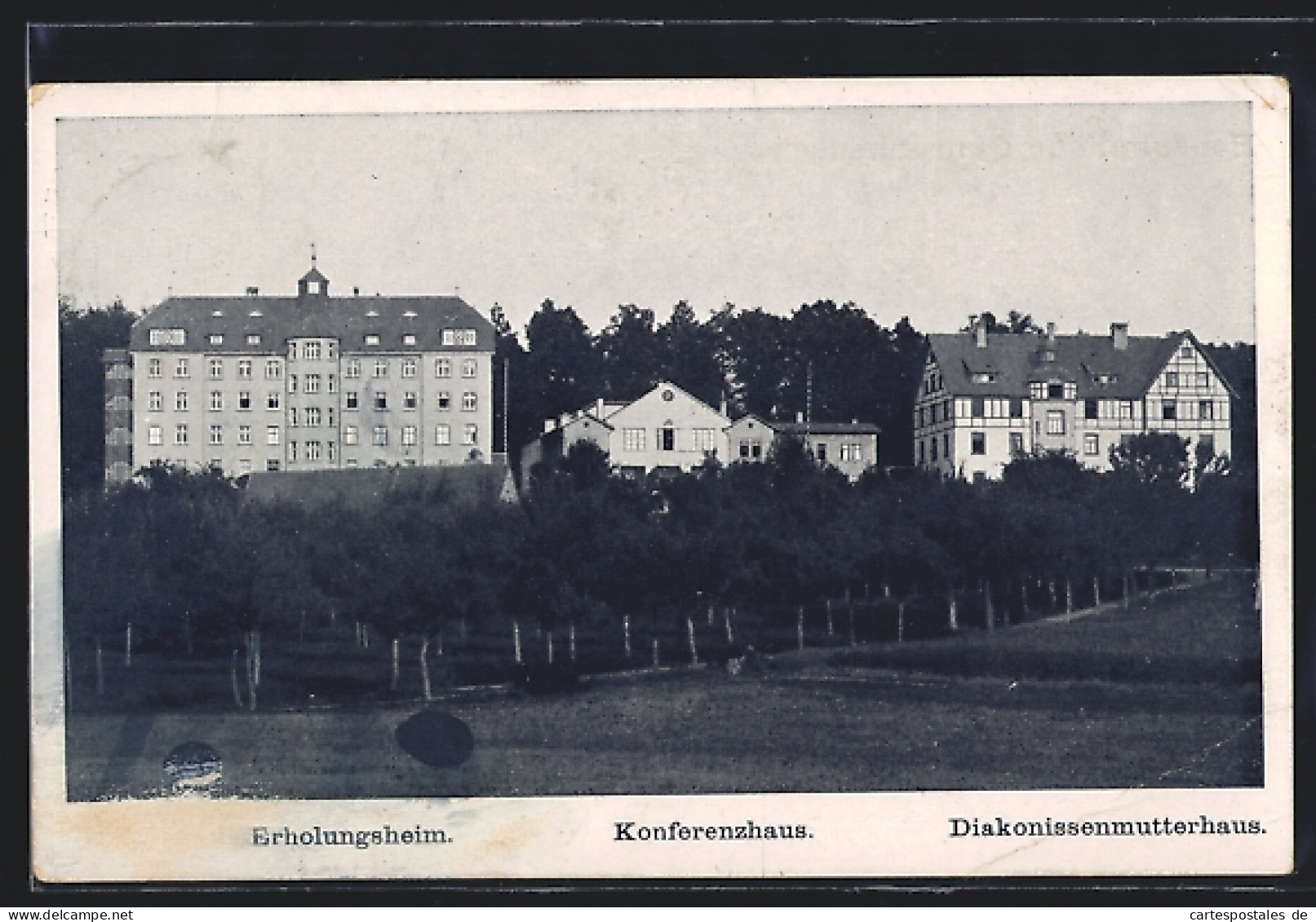 AK Gunzenhausen, Erholungsheim, Konferenzhaus Und Diakonissenmutterhaus Auf Der Hensoltshöhe  - Gunzenhausen