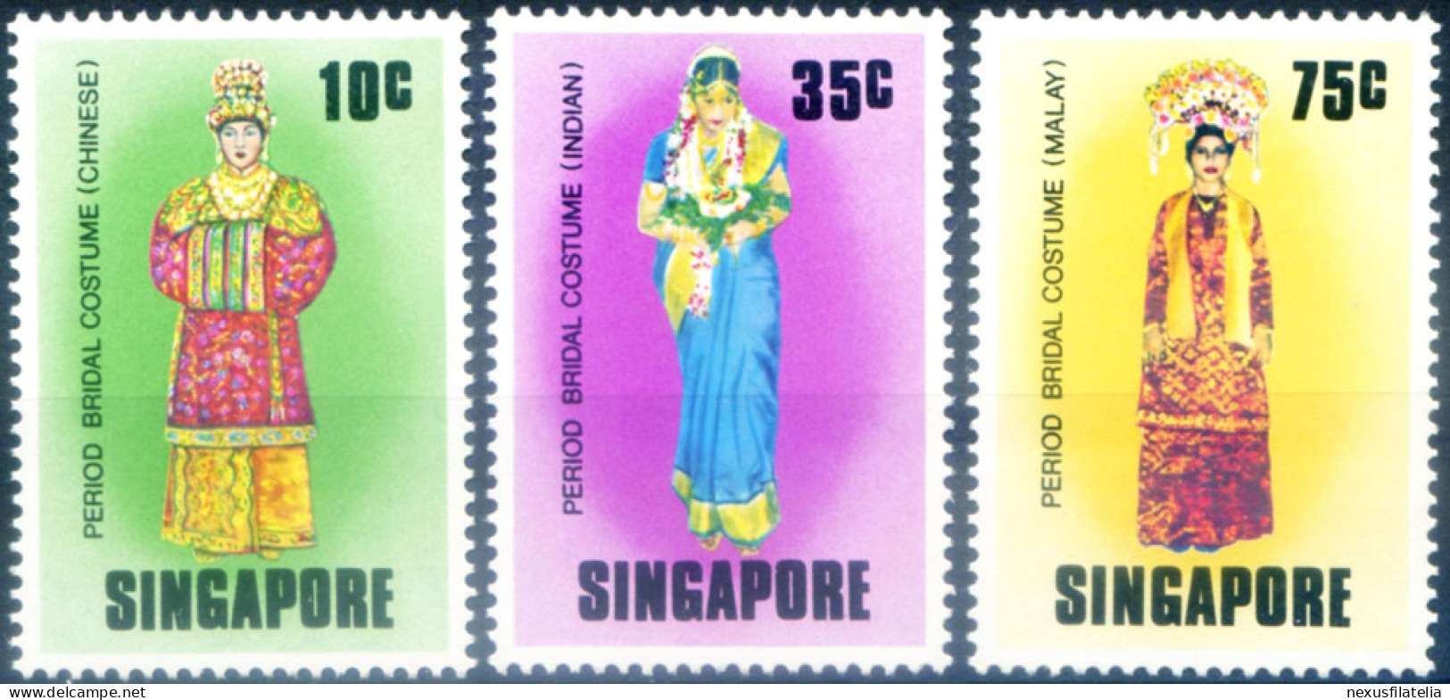 Abiti Da Sposa Tradizionali 1976. - Singapore (1959-...)