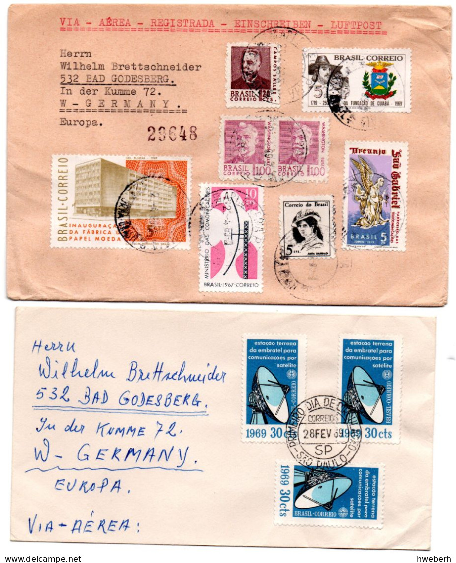 1967/70 : 37 Lettres/Cartes ; Voir Détail - Collezioni & Lotti