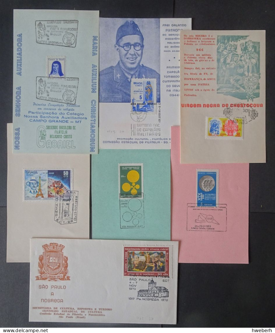 1967/70 : 37 Lettres/Cartes ; voir détail