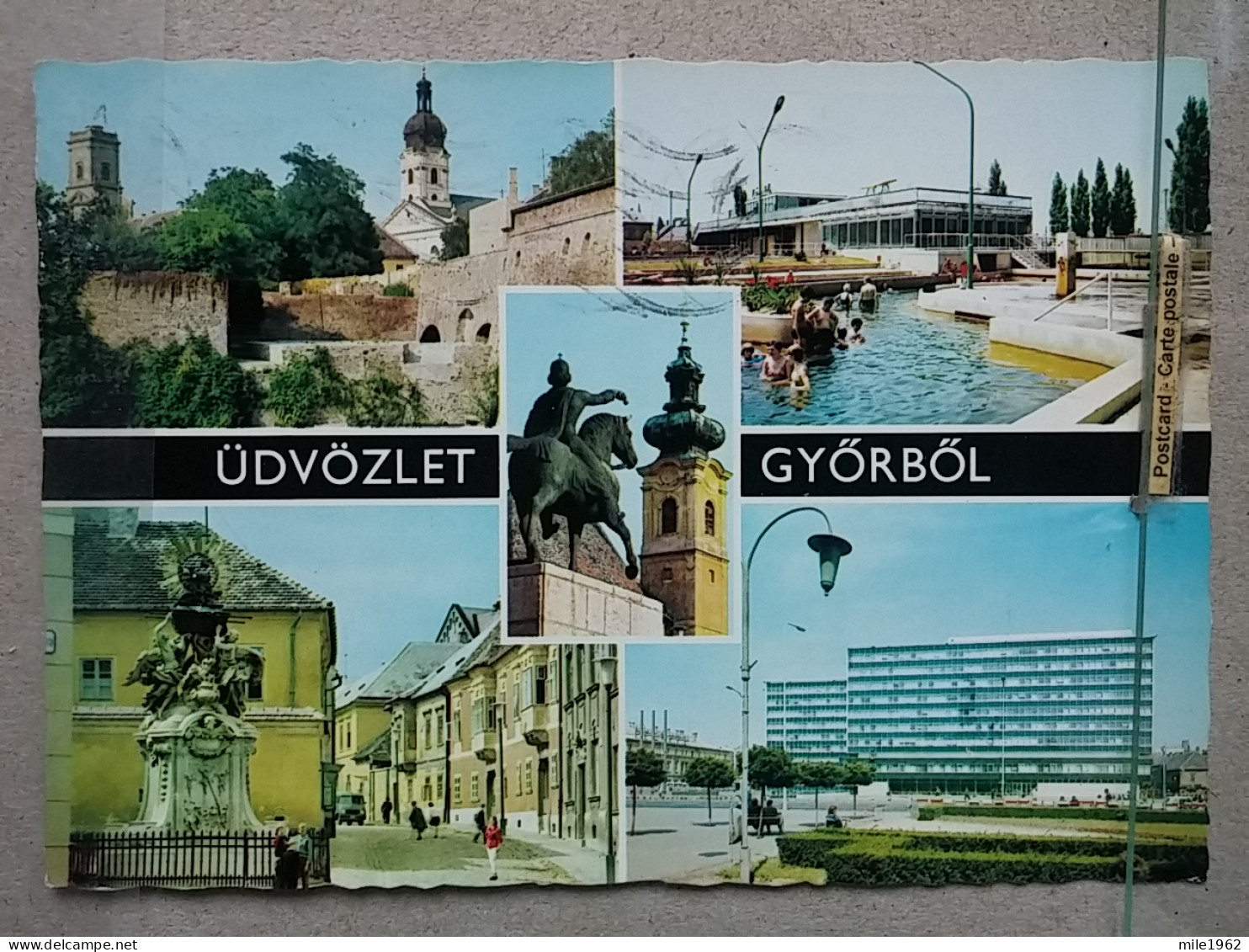 Kov 716-29 - HUNGARY, GYOR, AUTOGRAPH HANDBALL CLUB VESNA,  - Hongarije