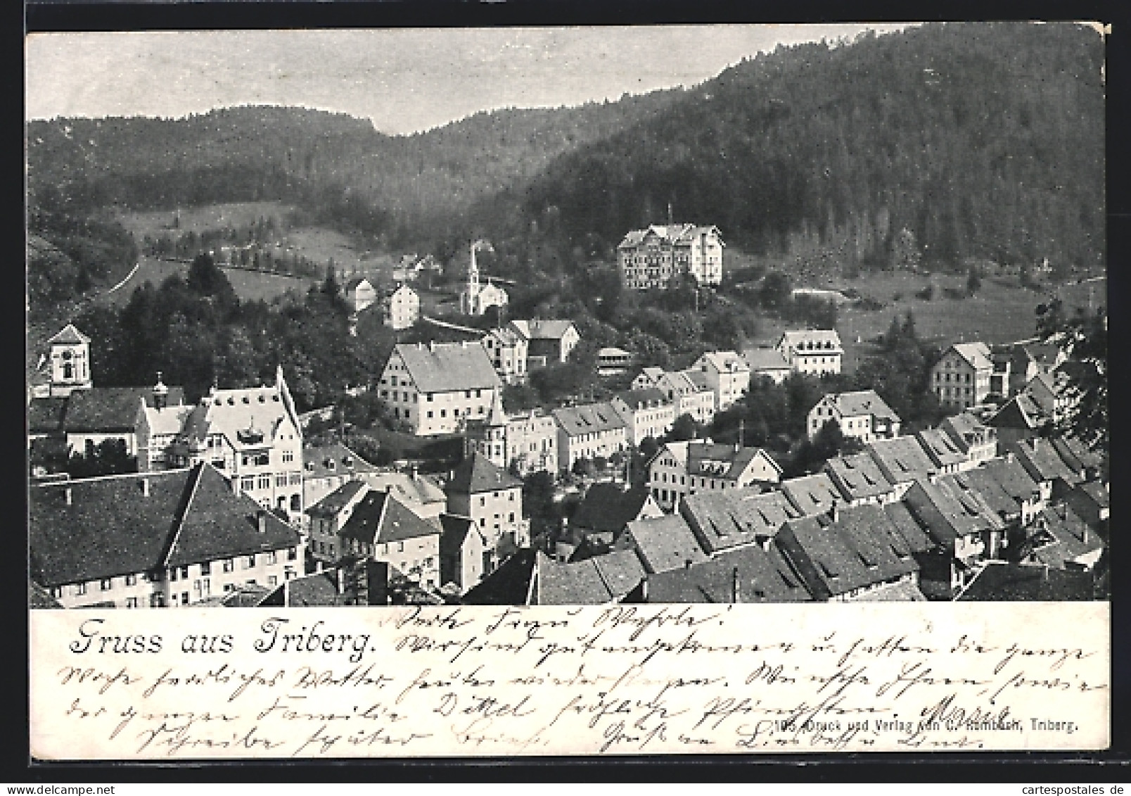 AK Triberg, Generalansicht Der Stadt  - Triberg