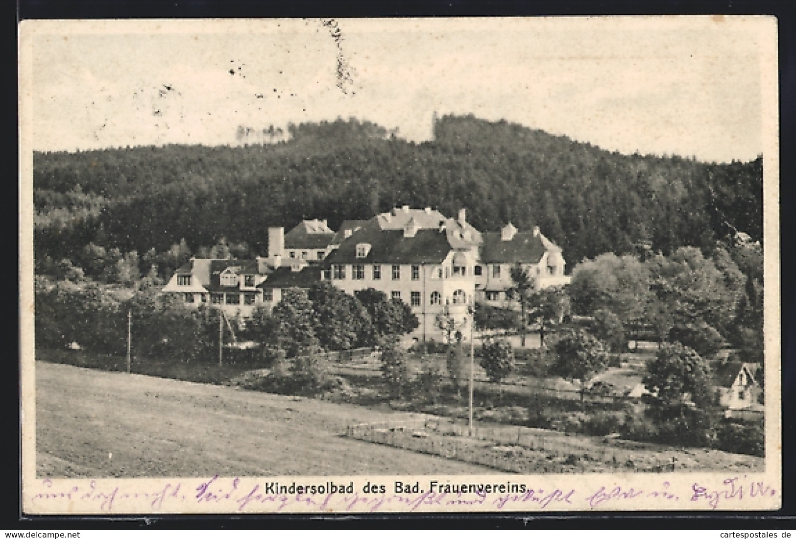AK Bad Dürrheim, Kindersolbad Aus Der Vogelschau  - Bad Dürrheim