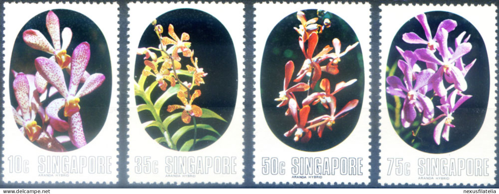 Flora. Orchidee 1976. - Singapore (1959-...)