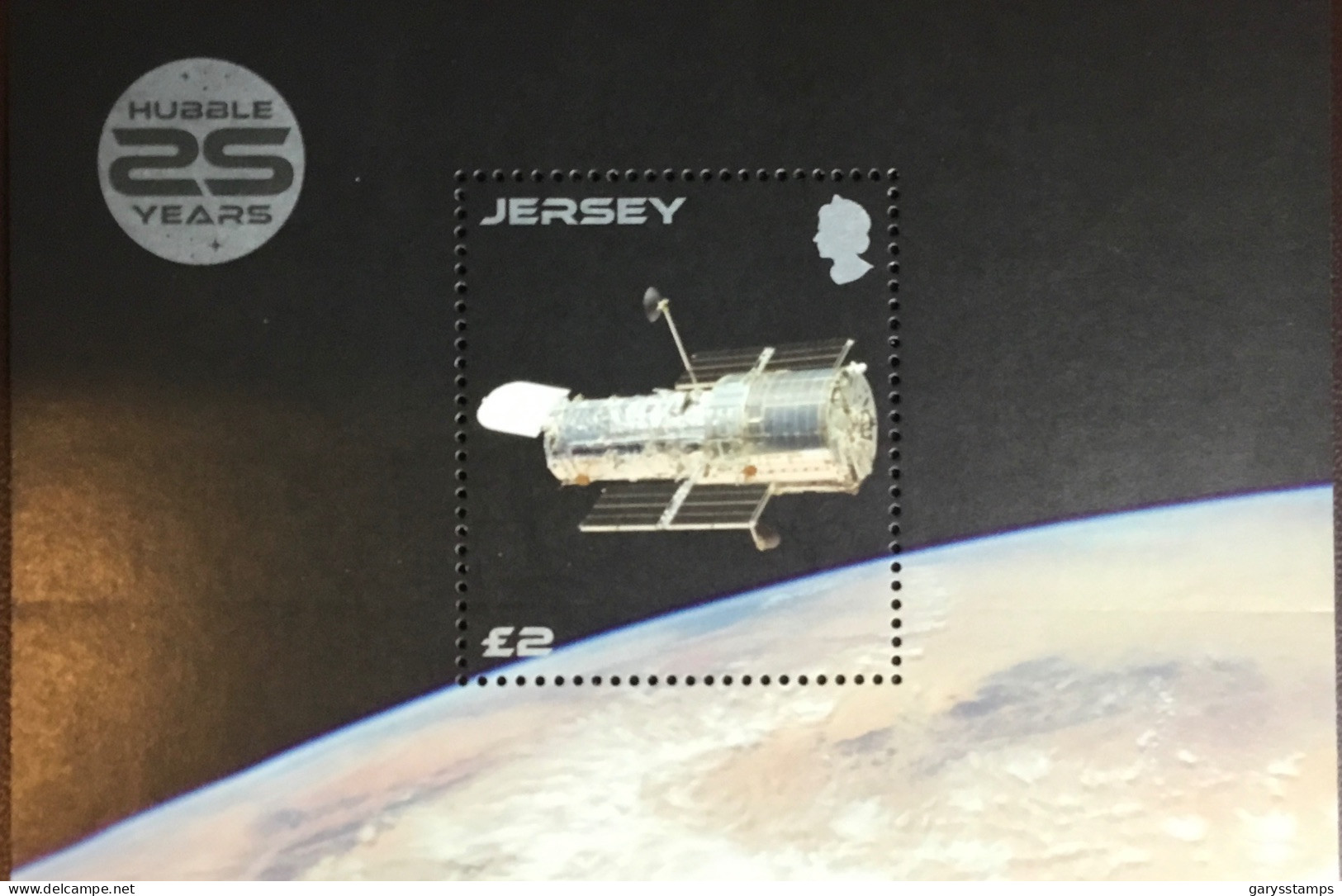 Jersey 2015 Hubble Telescope Minisheet MNH - Jersey