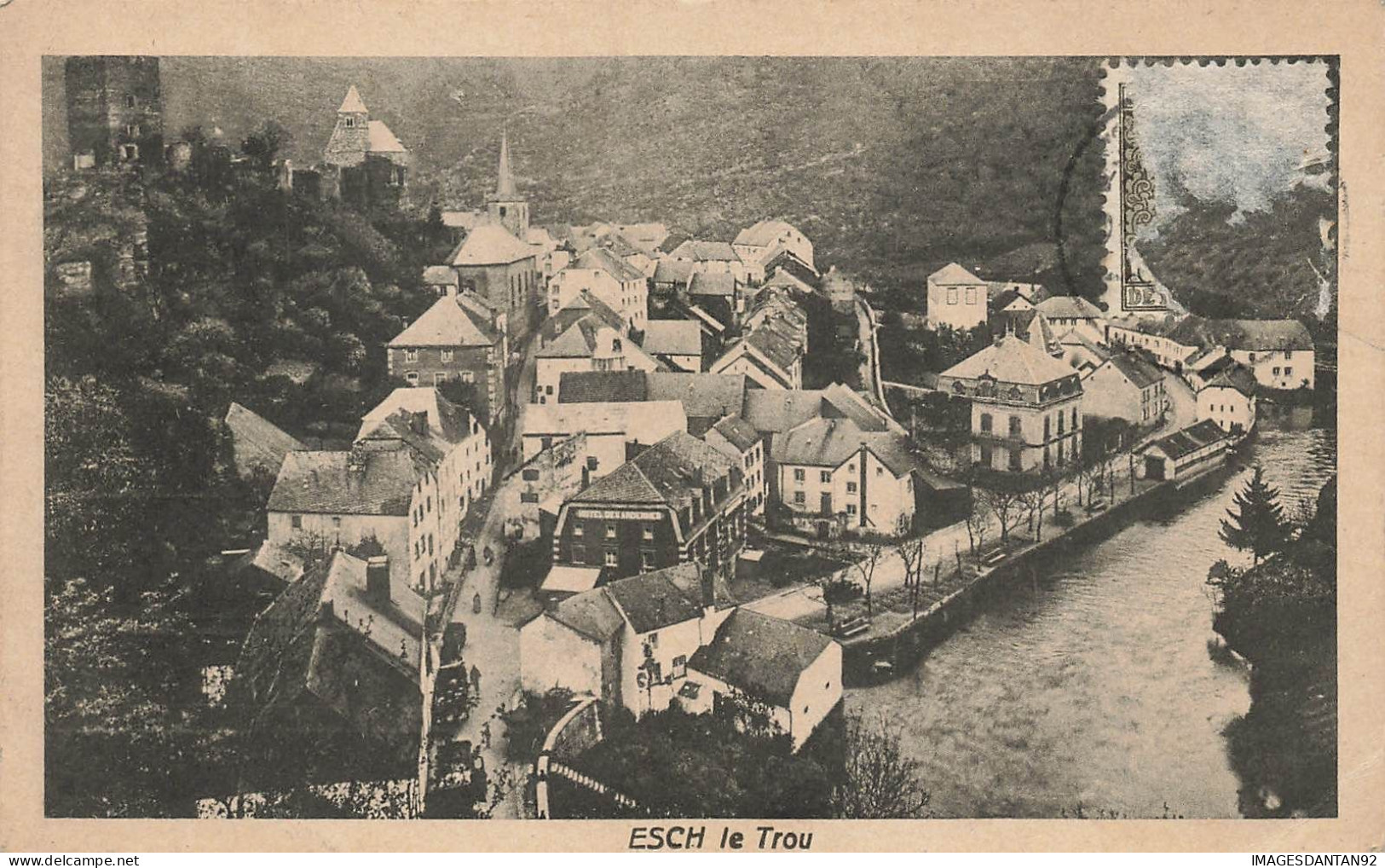 LUXEMBOURG #FG57164 ESCH LE TROU PUB GRAND HOTEL DE LA SURE PROP KLOB HAAS - Esch-Sauer