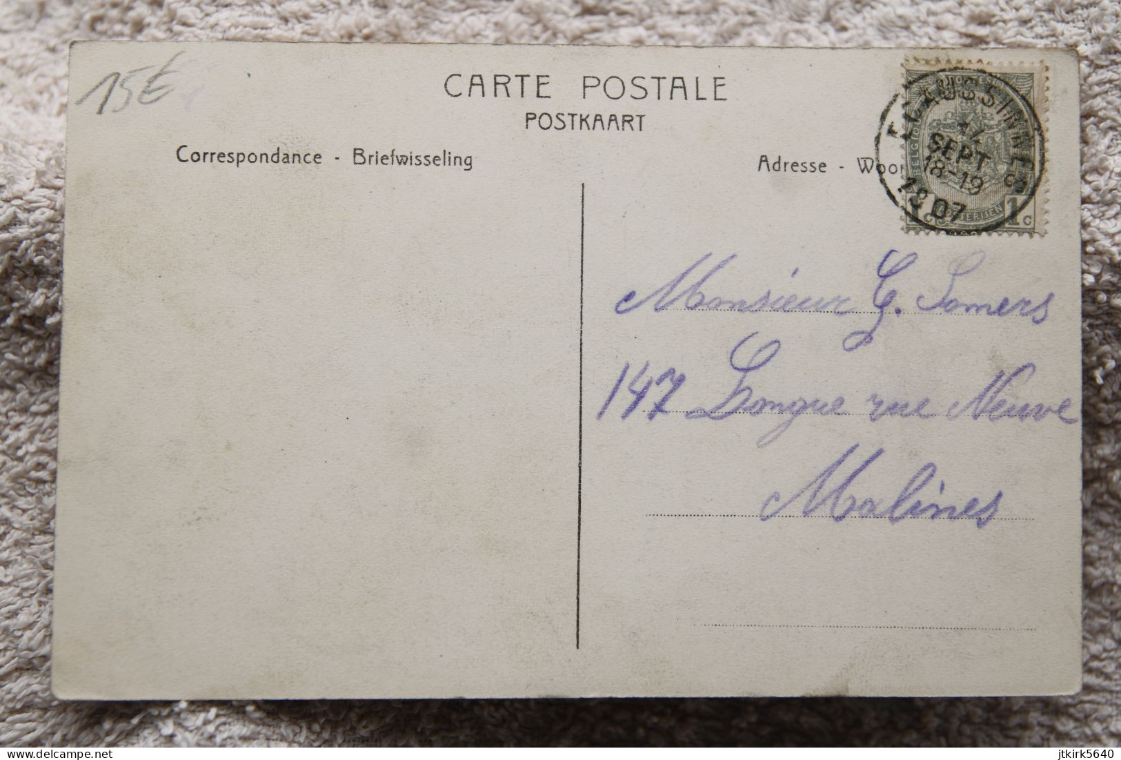 Ecaussines-Lalaing "5e Goûter Matrimonial - 20 Mai 1907. Un Groupe De Jeunes Filles" - Ecaussinnes