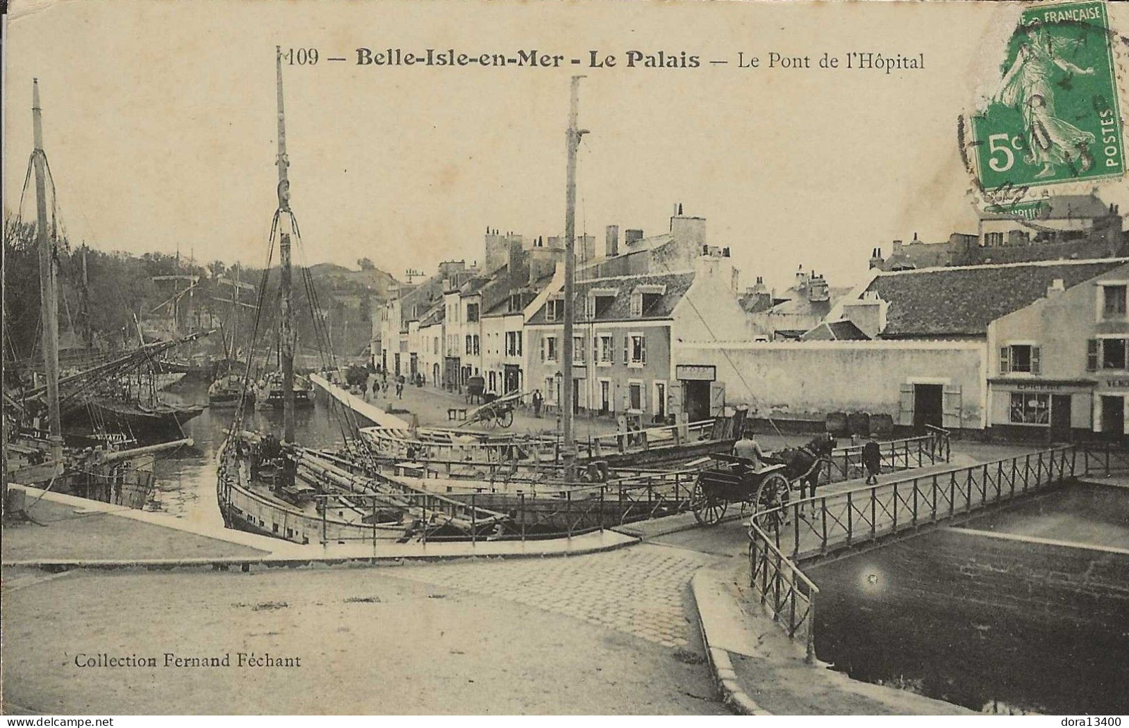 CPA56- BELLE-ISLE-EN-MER- Le Palais- Le Pont De L'Hopital - Belle Ile En Mer