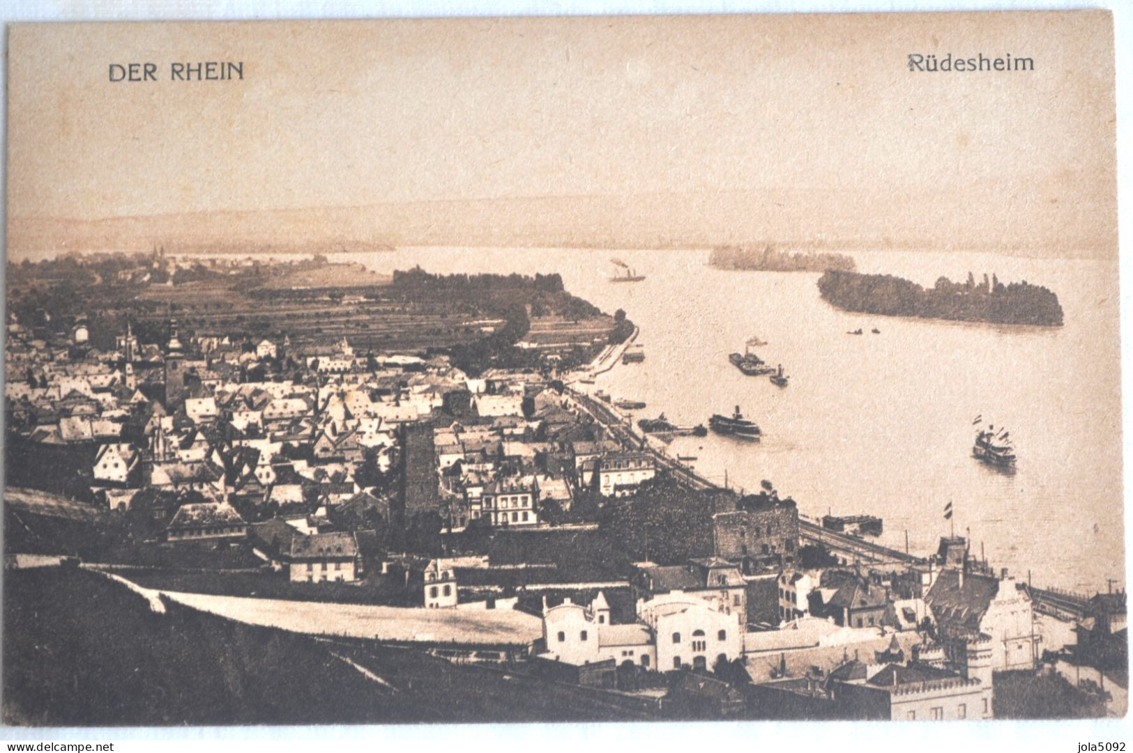 ALLEMAGNE - RÜDESHEIM - Der Rhin - Bad Kreuznach