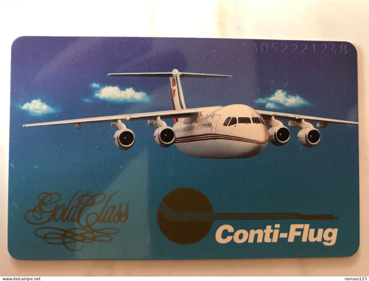 CHIP CARD GERMANY  PLANE - Aerei