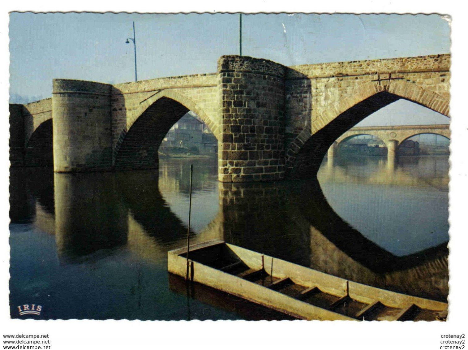 87 LIMOGES N°33 Le Pont St Martial Du XIIème VOIR DOS - Puentes