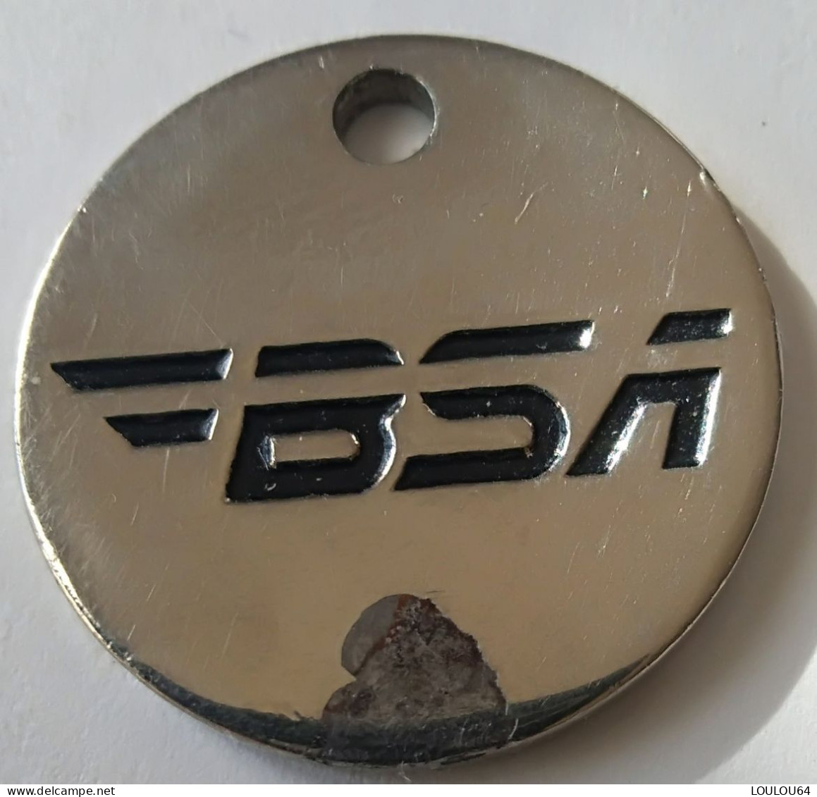 Jeton De Caddie - Automobiles - BSA - LONGCHAMP AUTOMOBILES - ORVAULT - En Métal - - Trolley Token/Shopping Trolley Chip