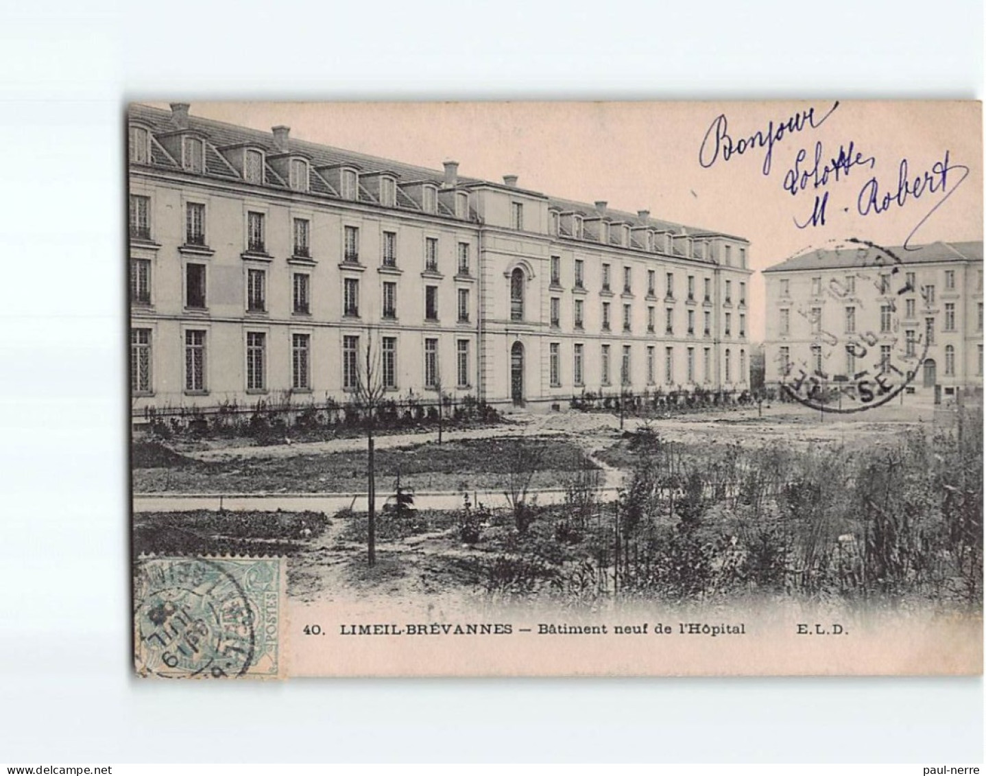 LIMEIL BREVANNES : Bâtiment Neuf De L'hôpital - Très Bon état - Limeil Brevannes