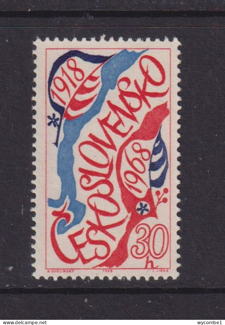 CZECHOSLOVAKIA  - 1968 Republic 30h Never Hinged Mint - Unused Stamps