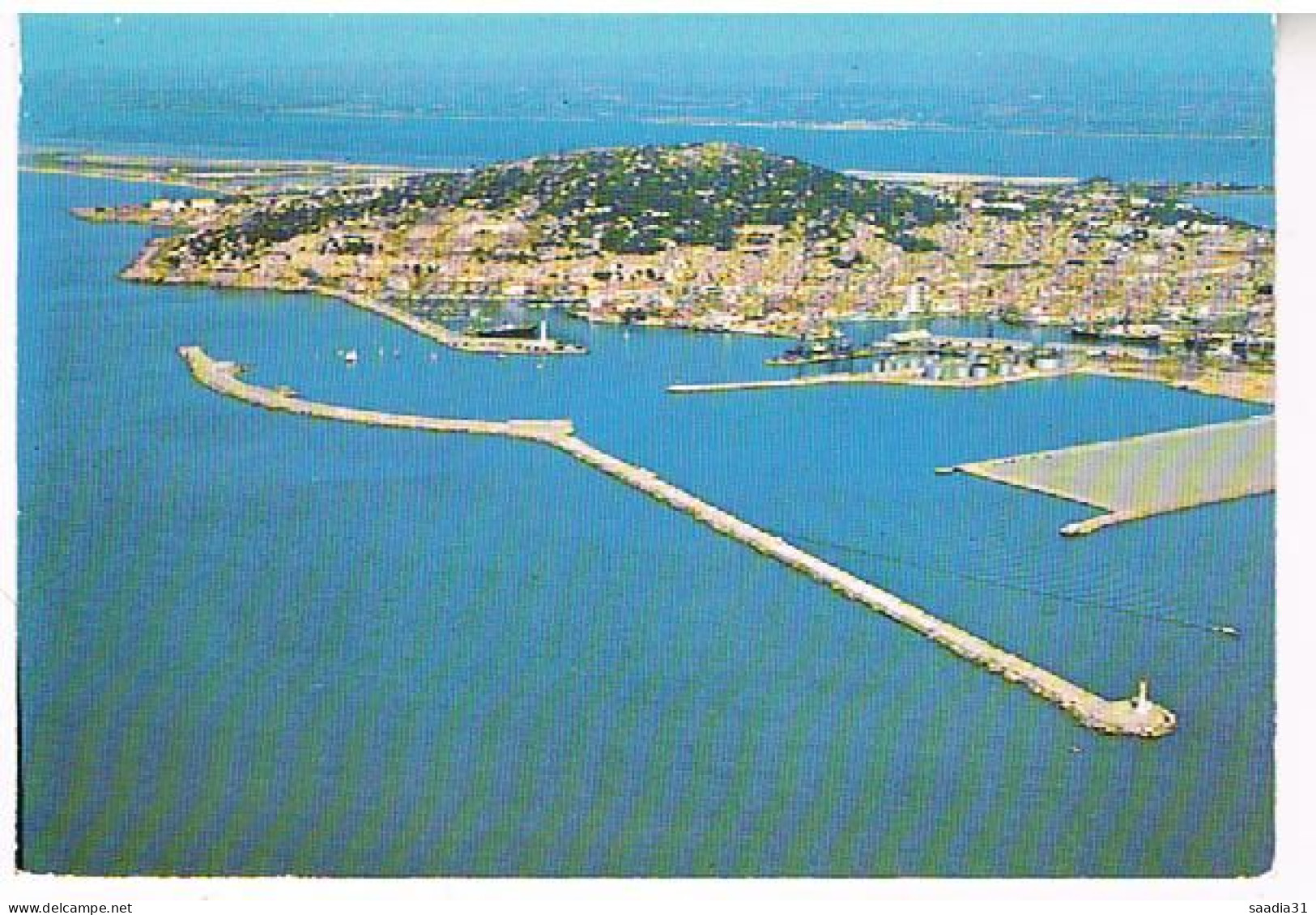 34    SETE  VUE  ILE  SINGULIERE - Sete (Cette)