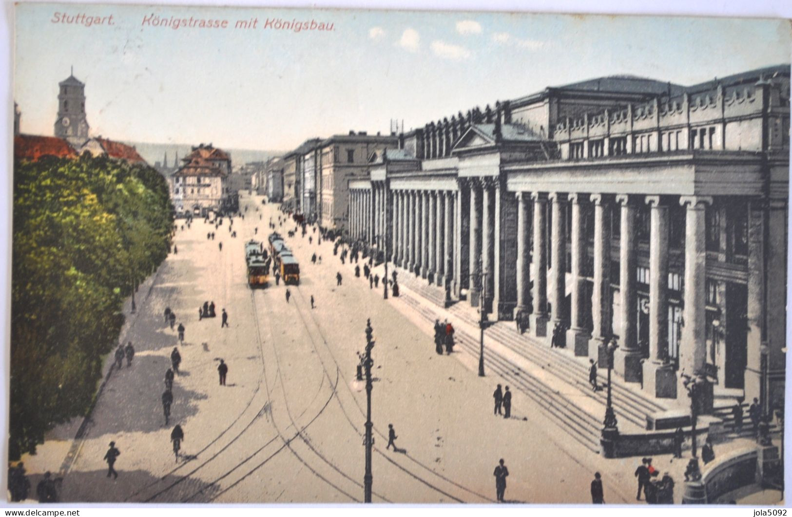 ALLEMAGNE - STUTTGART - Königstrasse Mit Königsbau - Stuttgart