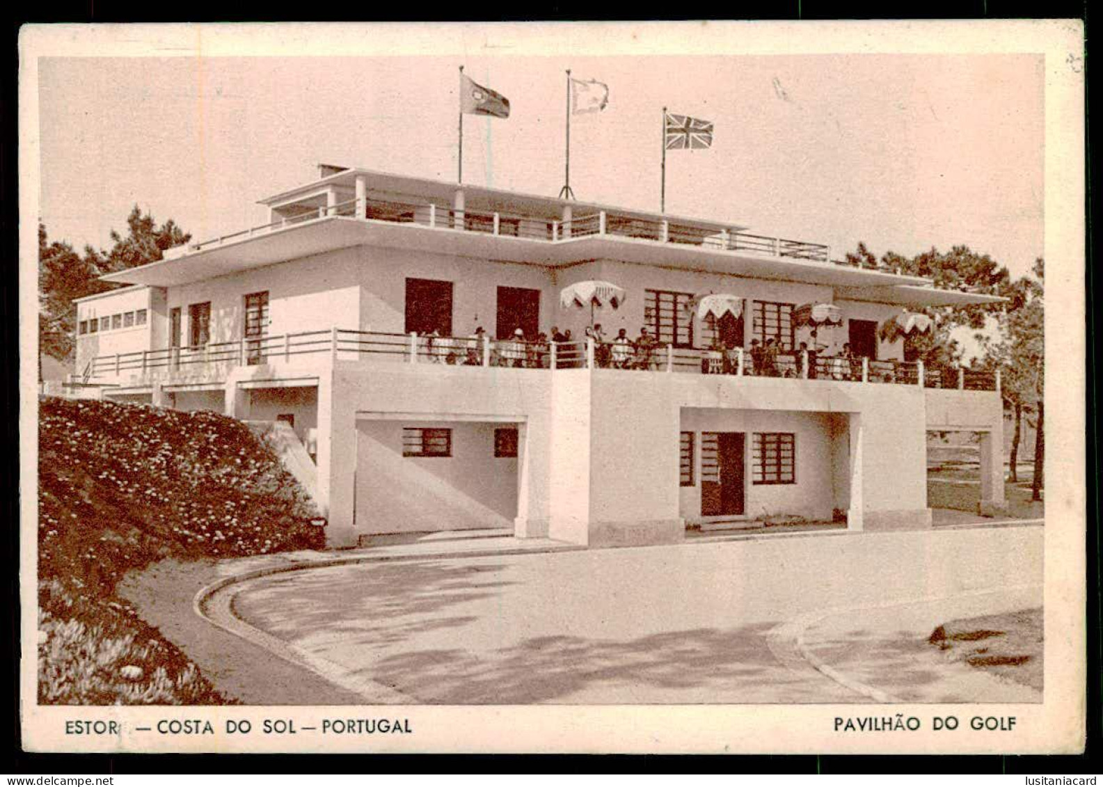 CASCAIS - ESTORIL  - Costa Do Sol - Pavilhão Do Golf. ( Ed. Neogravura, Limitada ) Carte Postale - Lisboa