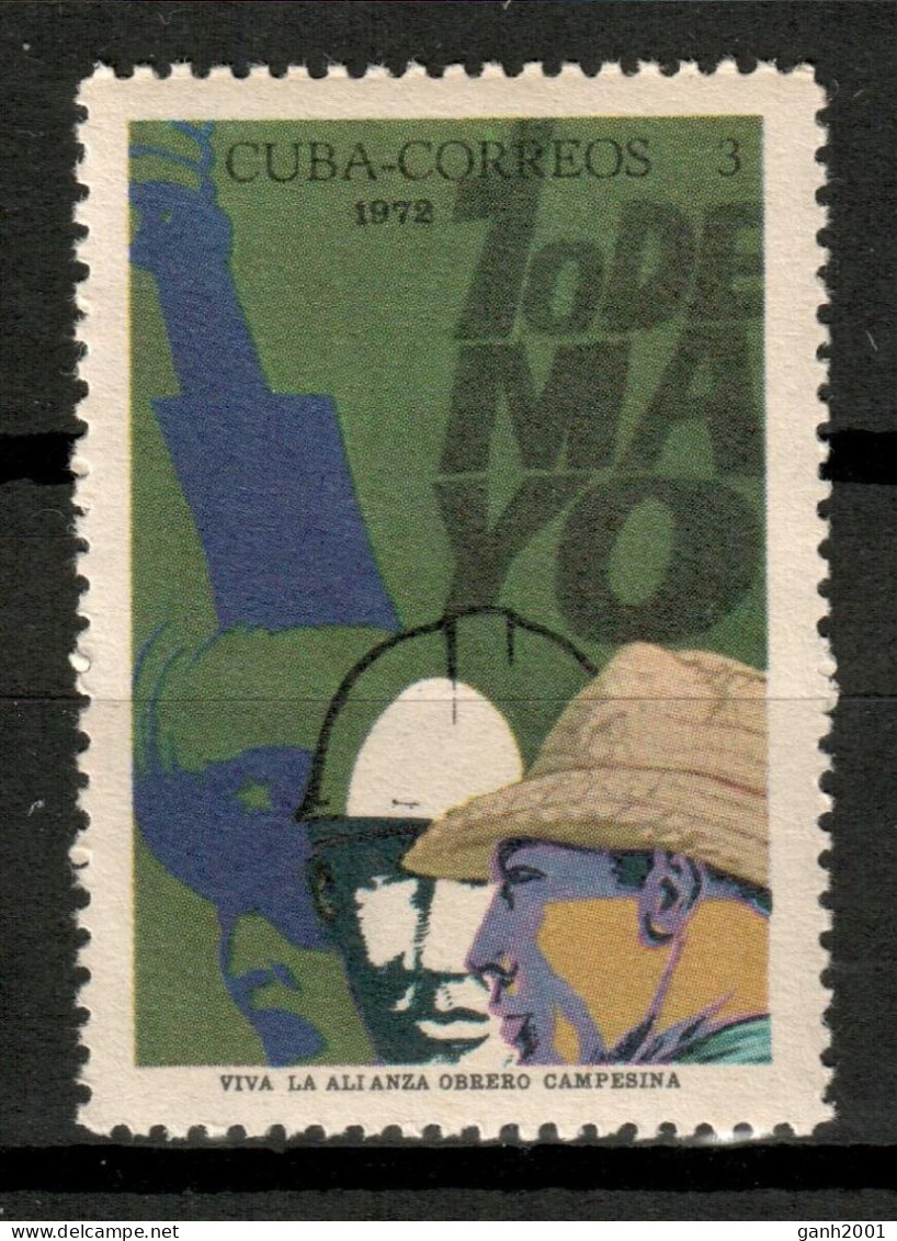 Cuba 1972 / Work Day 1st Of May MNH 1 De Mayo Dia Del Trabajo / Ig24  C1-4 - Unused Stamps