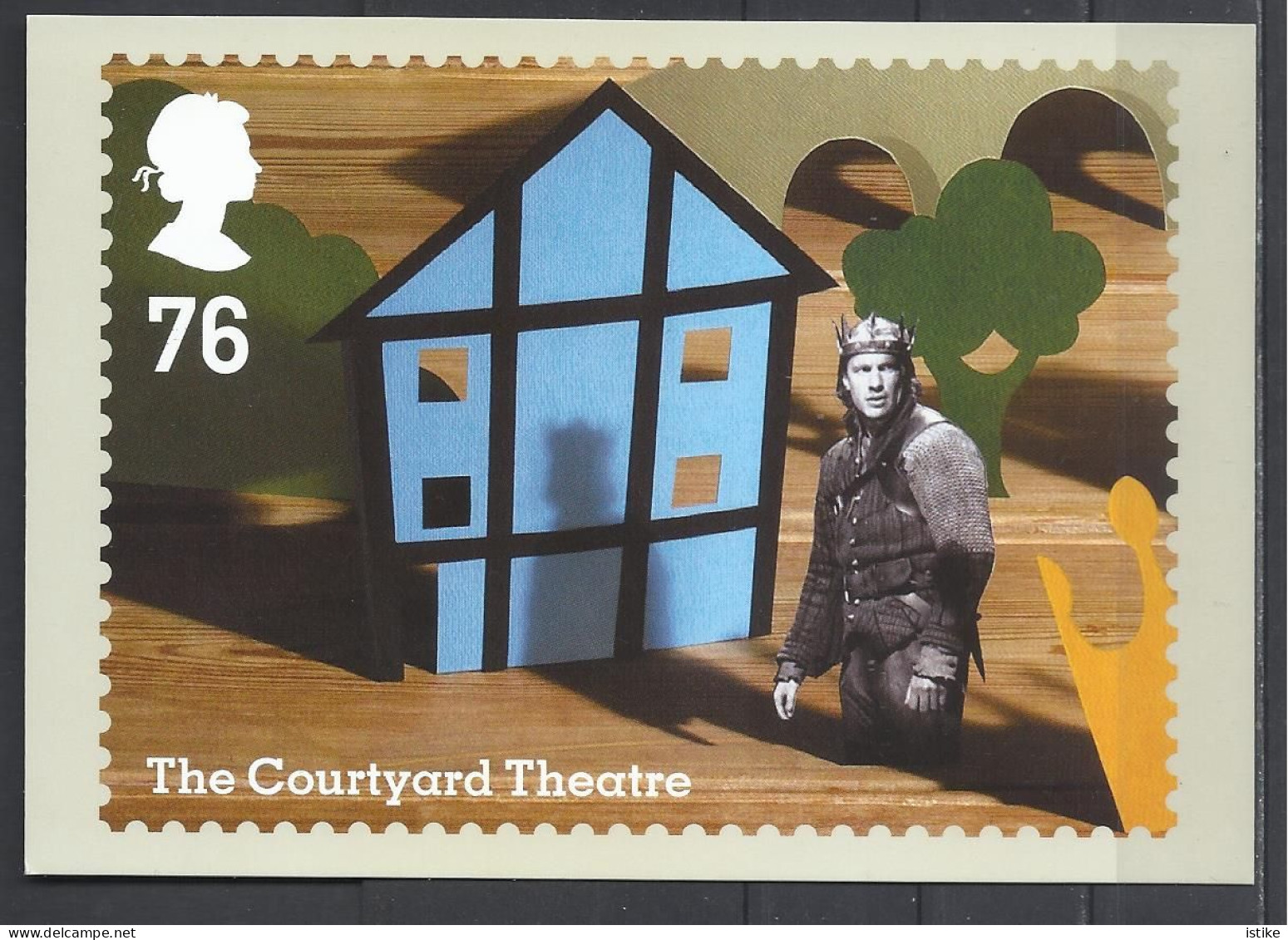 U.K., Royal Shakespeare Company, (The Courtyard Theatre), Henry V-Geoffrey Streatfeild, 2011. - Stamps (pictures)