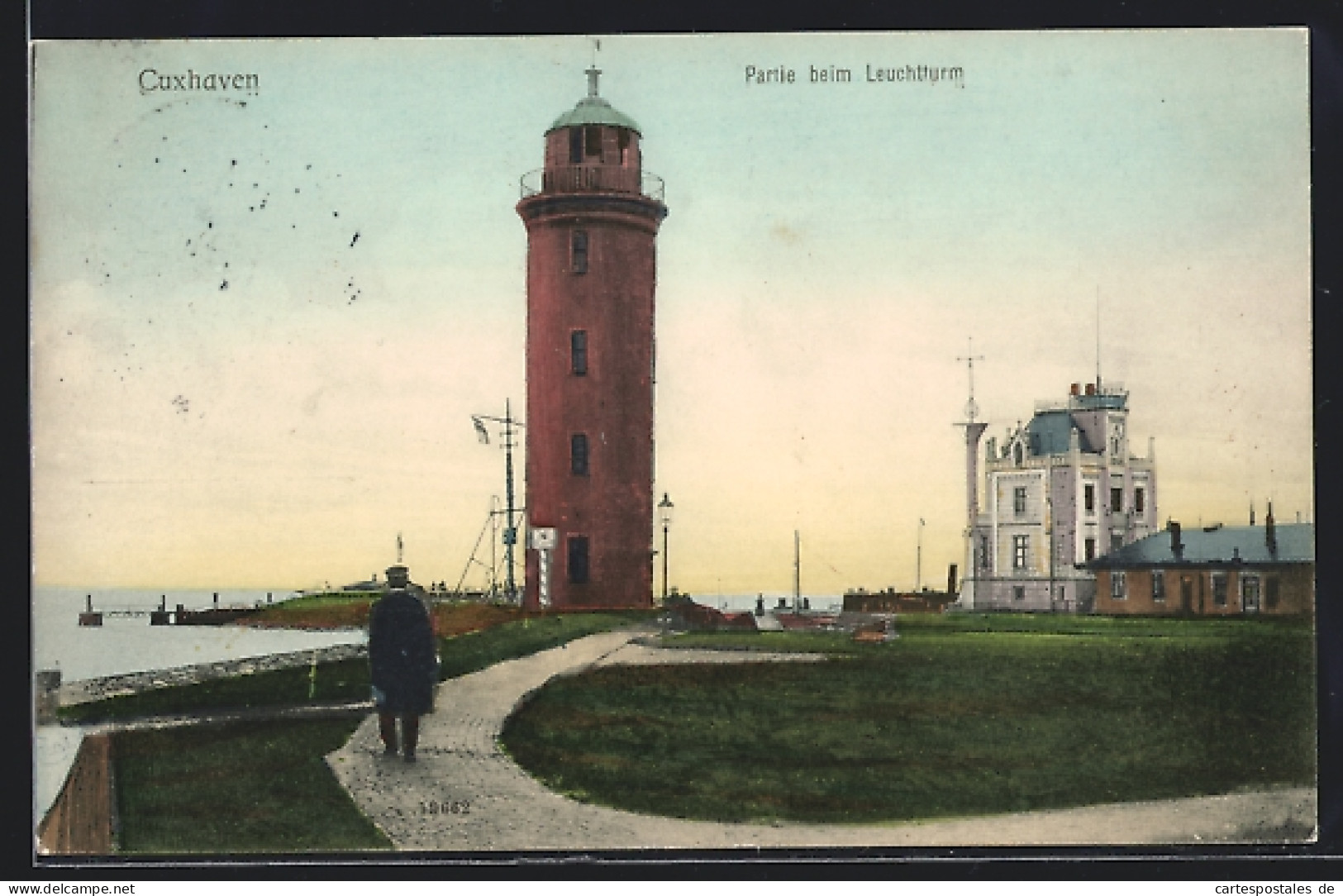 AK Cuxhaven, Partie Beim Leuchtturm  - Cuxhaven