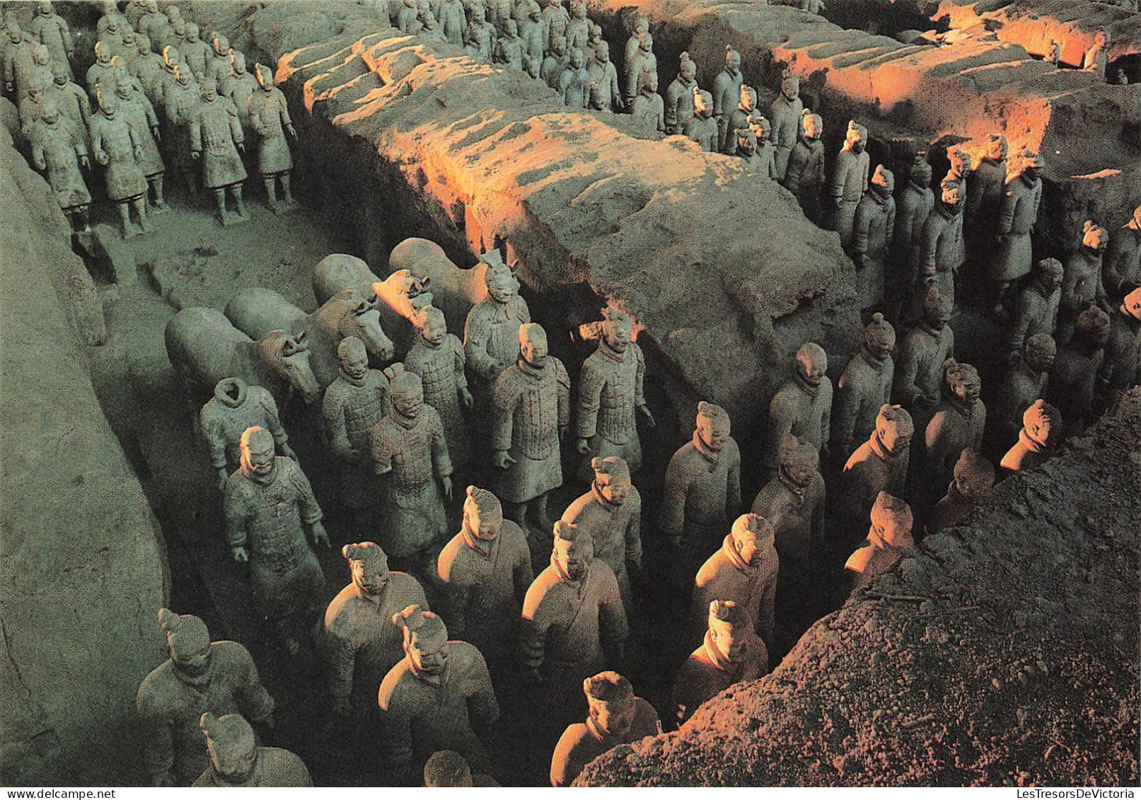 CHINE - Battle Array - Statues De Guerre - Carte Postale - China