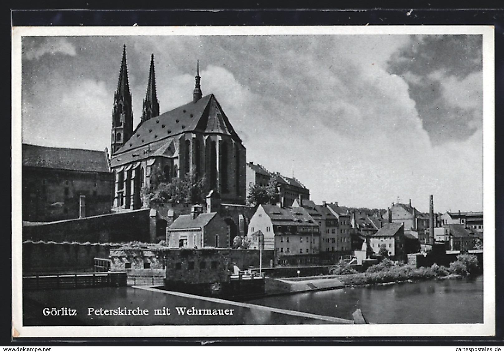 AK Görlitz, Peterskirche Mit Wehrmauer  - Goerlitz