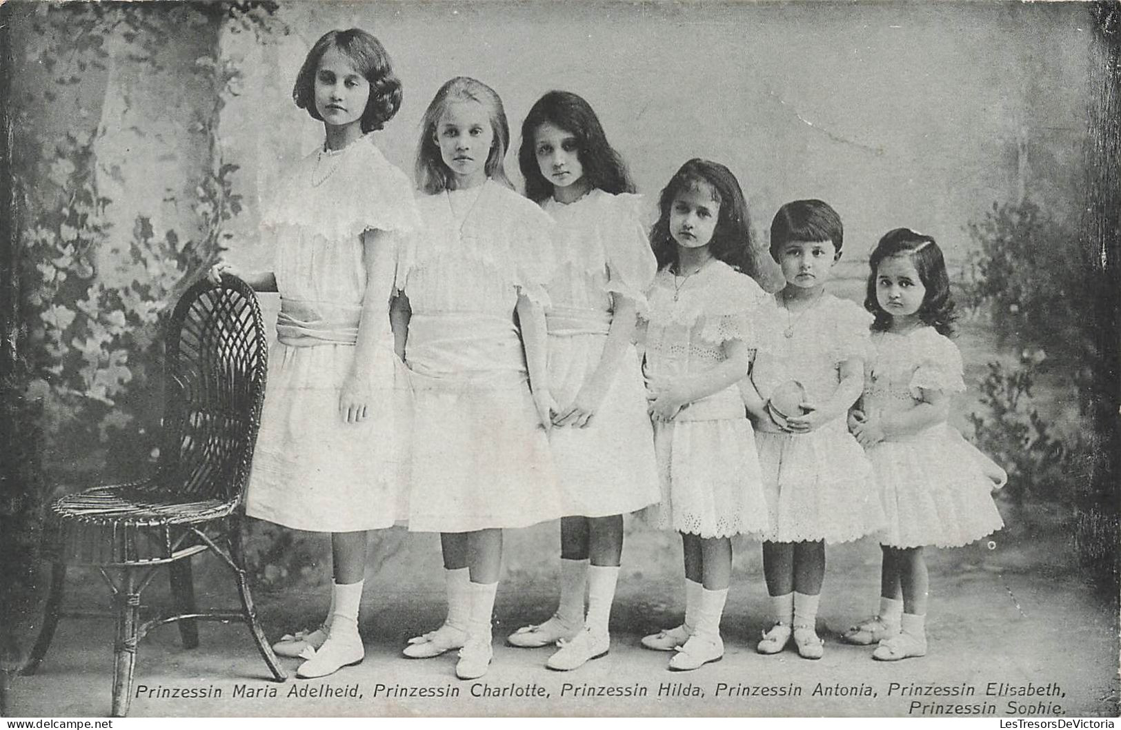 FAMILLES ROYALES - Prinzessin Maria Adelheid, Charlotte, Hilda, Antonia, Elisabeth , Sophie - Carte Postale Ancienne - Familles Royales